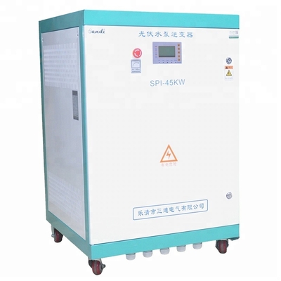 Solar Pump System 45KW Three Phase Solar Water Pump 380V Inverter With Wide MPPT 450~850VDC