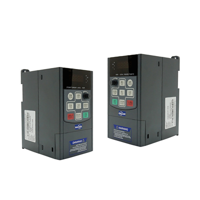 Mini-size VFD 0.75KW 220V Single Phase To Three Phase Frequency Inverter Drive For Asynchronous Machine ISO/CE Standard 85mm*142mm*170mm